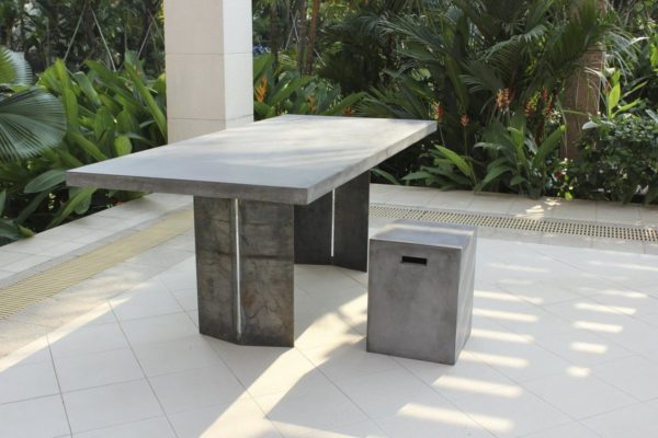 SIT Tisch Cement Esstisch 200x100x76 cm Wohnraum Möbel